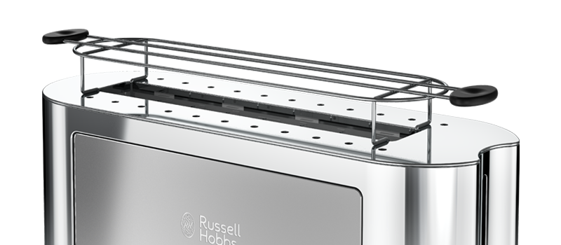Russell hobbs toaster glass online